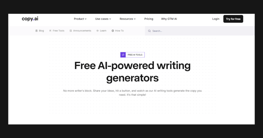 Best & Free AI For Content Creation Small Business Tools List